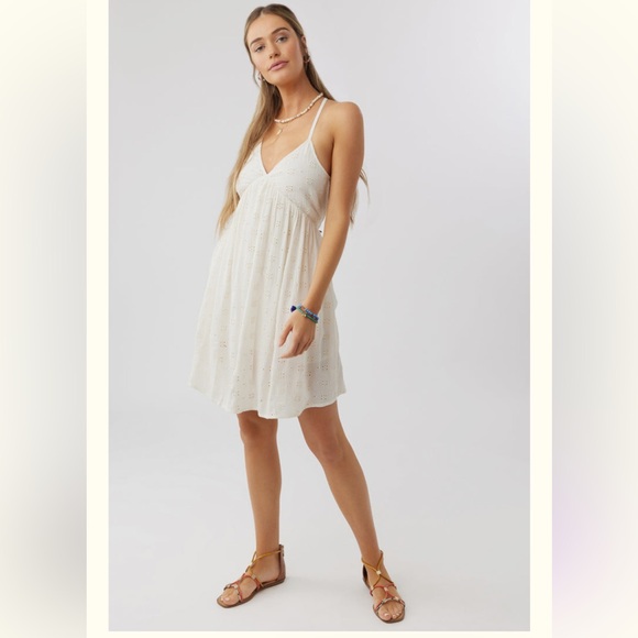 O'Neill Blythe Cream Dress - Picture 1 of 10